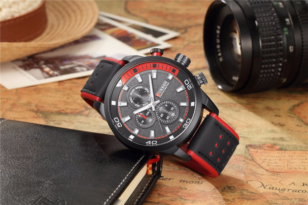 The Golfer (Blk/Red)